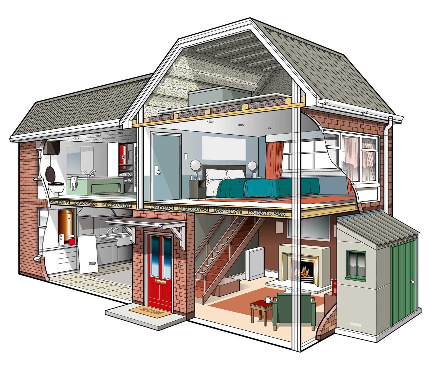 find asbestos in domestic property