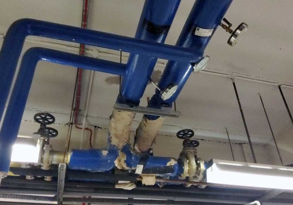 pipe lagging asbestos removal